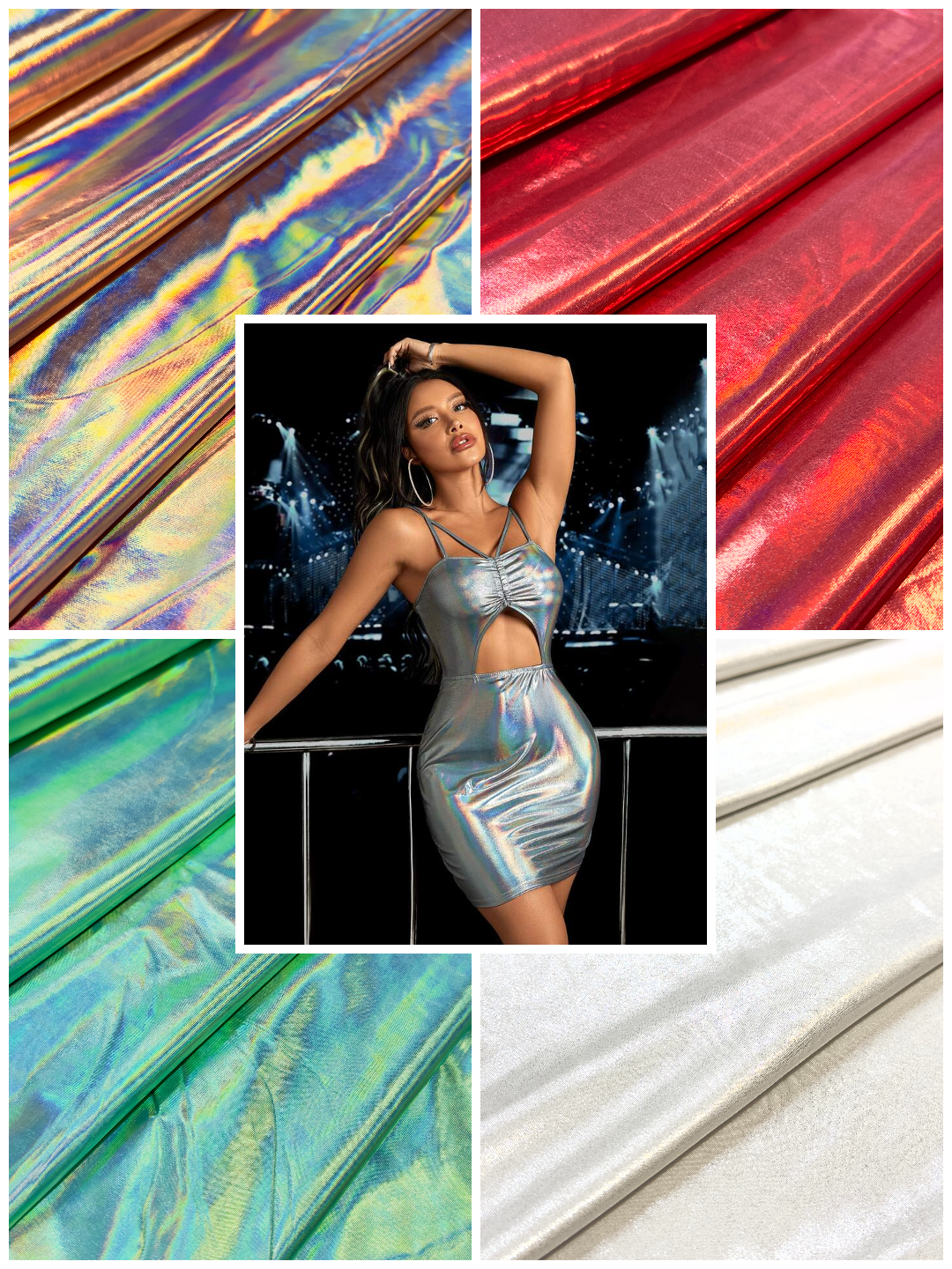 Metalik Likra Soledad Mirror Haljine Svecane Haljine Elegantne Haljine Haljine Za Maturu Materijali Za Haljine DjinaTeks metraza pozamanterija